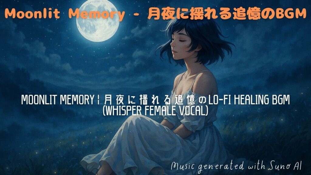 Moonlit Memory - 月夜に揺れる追憶のLo-fi Healing BGM