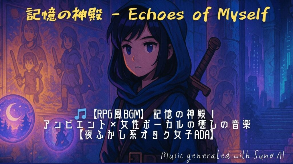 【RPG風BGM第4章】記憶の神殿 - Echoes of Myself|心と向き合う幻想的な旋律