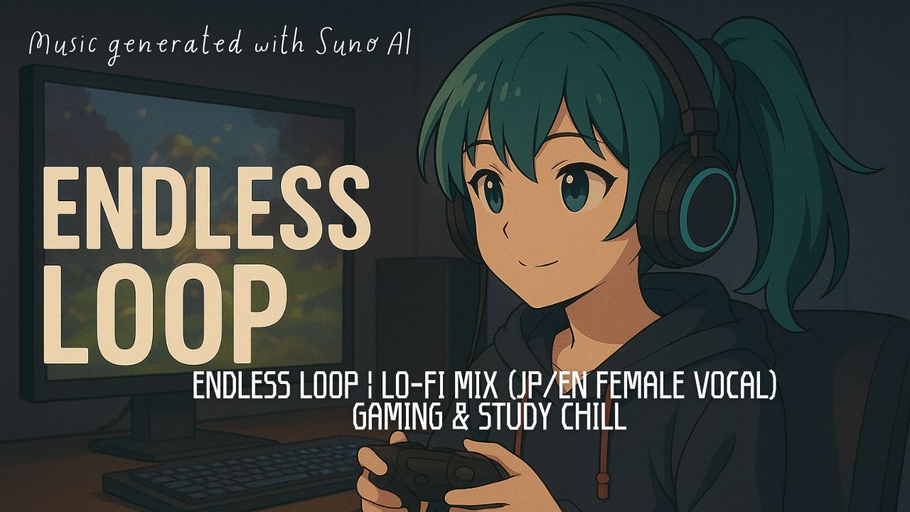 Endless Loop | Lo-fi 日本語英語ミックス女性ボーカルで楽しむチルBGM