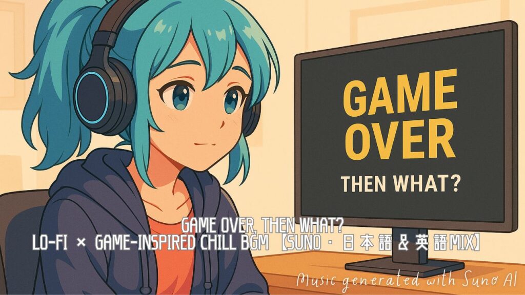 🎮 Game Over, Then What?|夜明けのセーブポイントで聴くLo-fi BGM【SUNO】