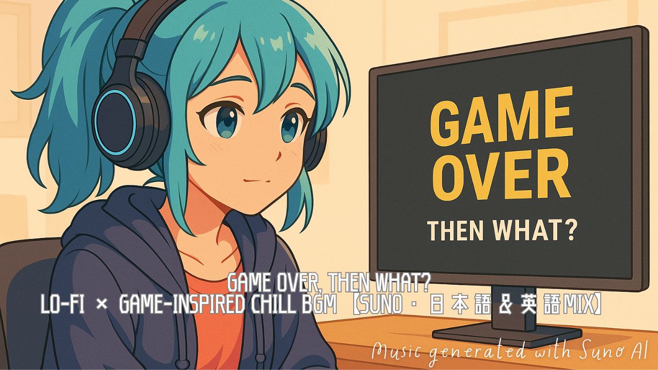 🎮 Game Over, Then What?｜夜明けのセーブポイントで聴くLo-fi BGM【SUNO】