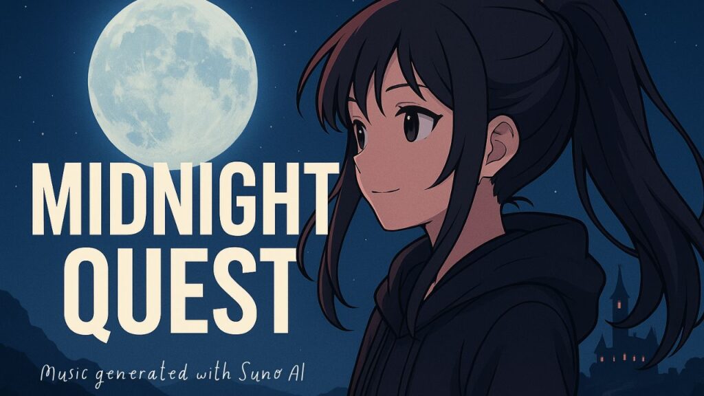 Midnight Quest – 夜を駆け抜けるLo-fi × 女性ボーカルBGM【作業・ゲーム周回用】