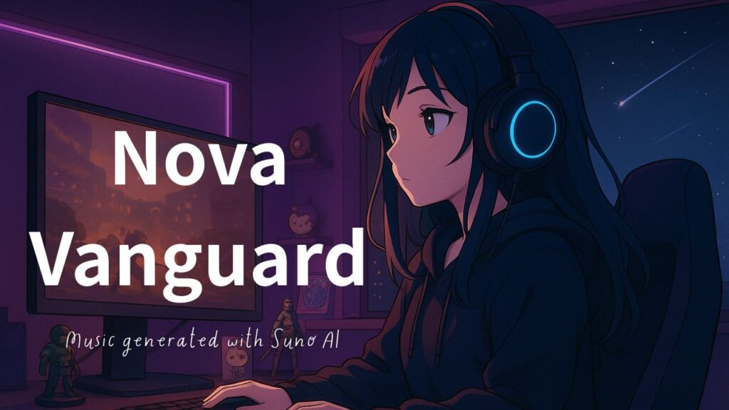 Nova Vanguard｜MMORPG GvGを盛り上げるLo-fi × 女性ボーカルBGM【夜ふかし系オタク女子ADA】