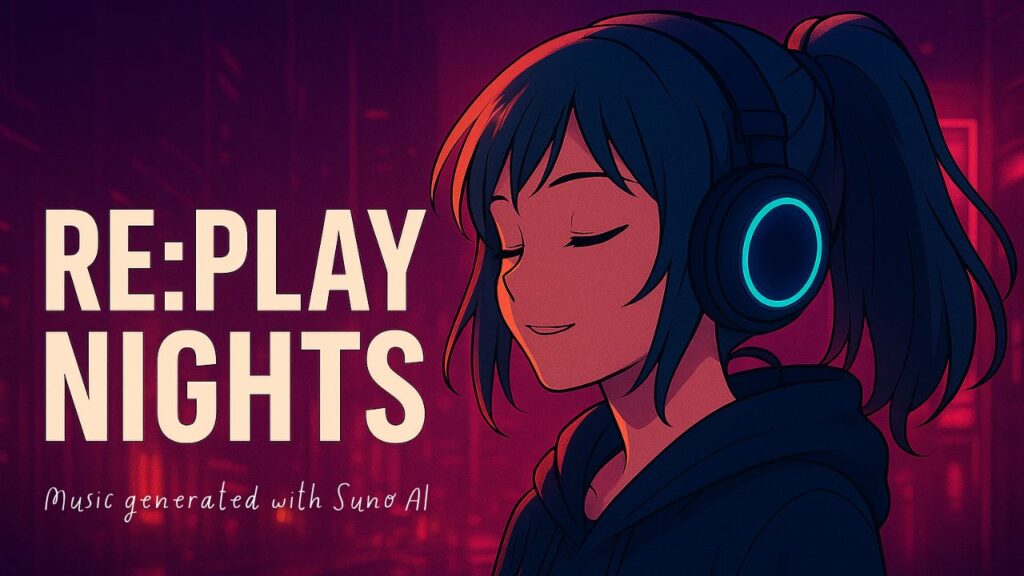 Re:Play Nights｜ゲーム周回や深夜作業に最適な日本語×英語Lo-fi BGM