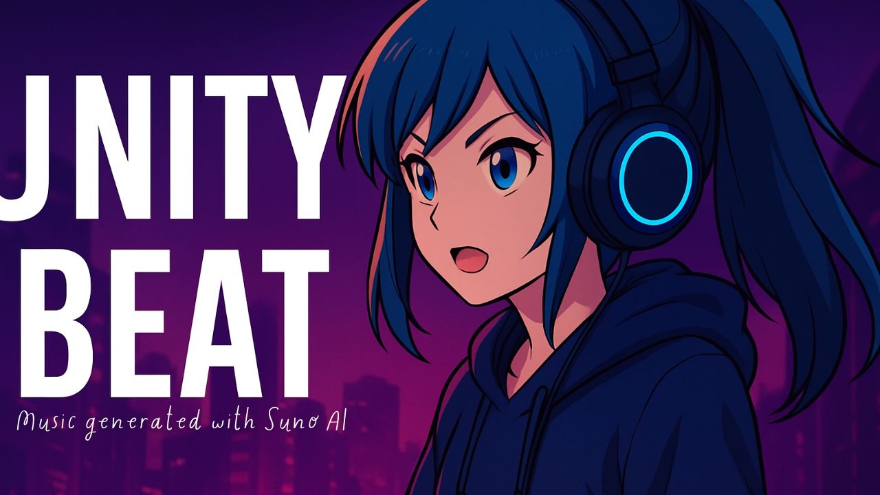 【Unity Beat】Lo-fi × 女性ボーカルでGvGを盛り上げるアップテンポBGM｜夜ふかし系オタク女子ADA