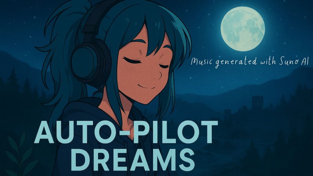 【Lo-fi】Auto-Pilot Dreams｜深夜MMO・作業向けチルBGM（JP/ENミックス）｜夜ふかし系オタク女子ADA