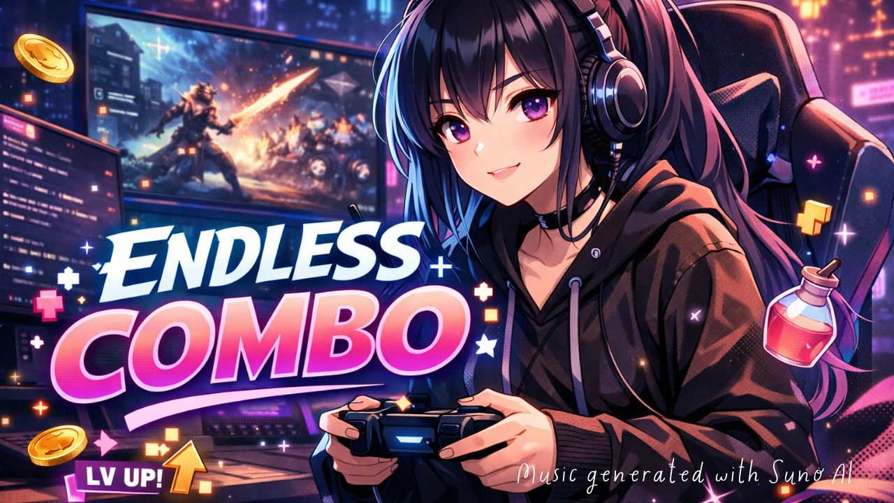 Endless Combo｜アップテンポROFIで無限周回が止まらない女性ボーカルBGM