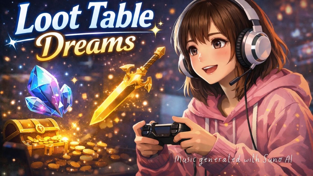 Loot Table Dreams｜周回が止まらないLo-fi BGM【女性ボーカル・日英ミックス】